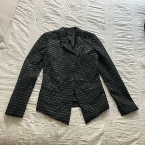 RtA Metallic Blazer Jacket